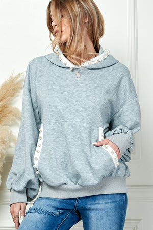 Pearl Hooded Sweater