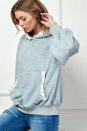 Pearl Hooded Sweater