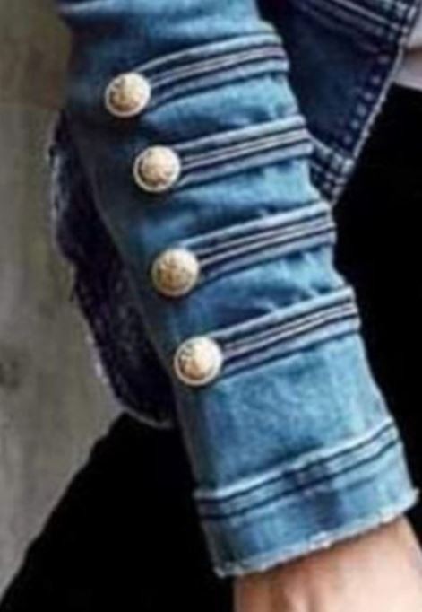 Double Breasted Buttons Jacket