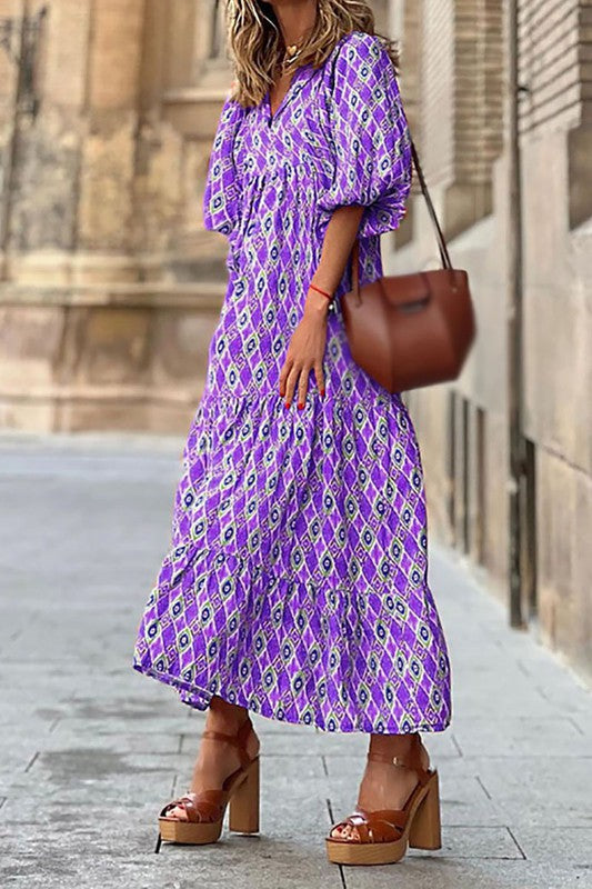 Christelle Dress in Shell, Best-Selling Boho Maxi Dress